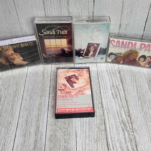 Sandi Patti - Audio Cassettes Tapes Bundle - Lot Of 5 - Picture 3 of 3